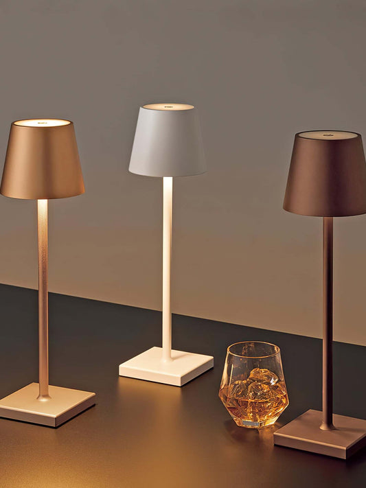 Scandi LED Rechargeable Table Lamp (Waterproof IP54)