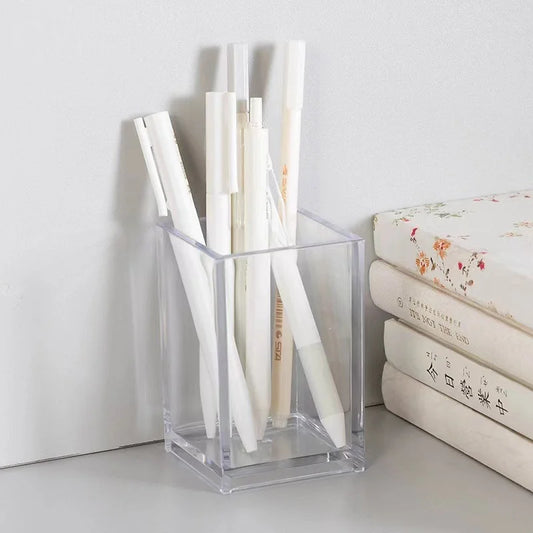 Clear Acrylic Pen Holder