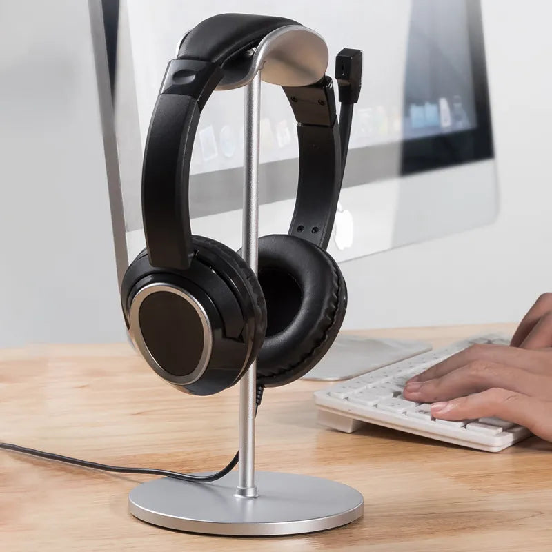 Stylish Headphone Desk Stand for AirPods Max/Beats/Bose Etc